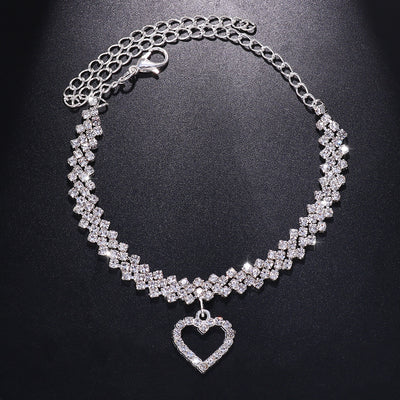 Fashion Diamond Rhinestone Anklet For Women